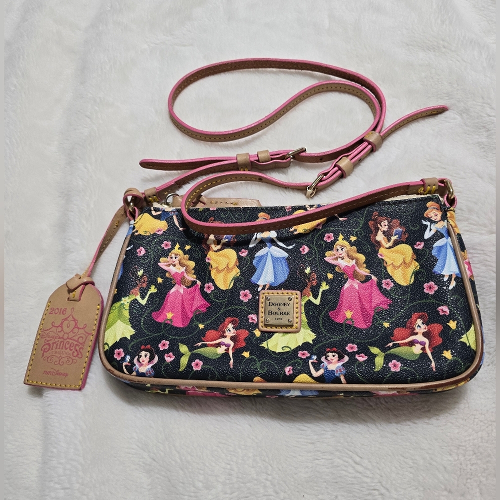 EUC Dooney Disney Princess Marathon Crossbody